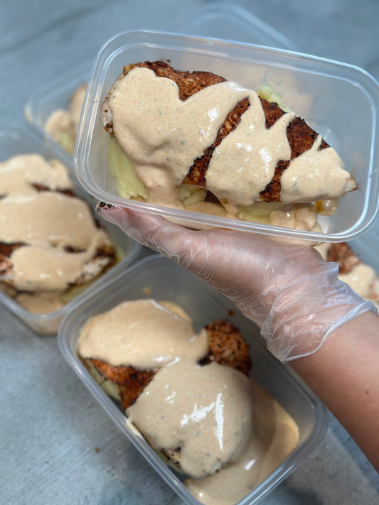 Creamy Chicken + Mash Potato