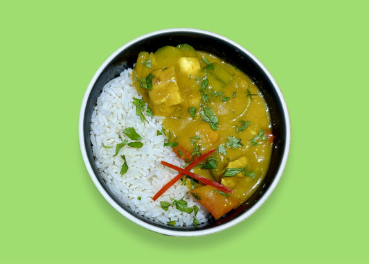 Vegetable Curry Rice Box