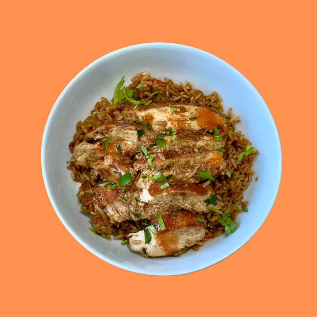 Peri Chicken + Spicy Rice