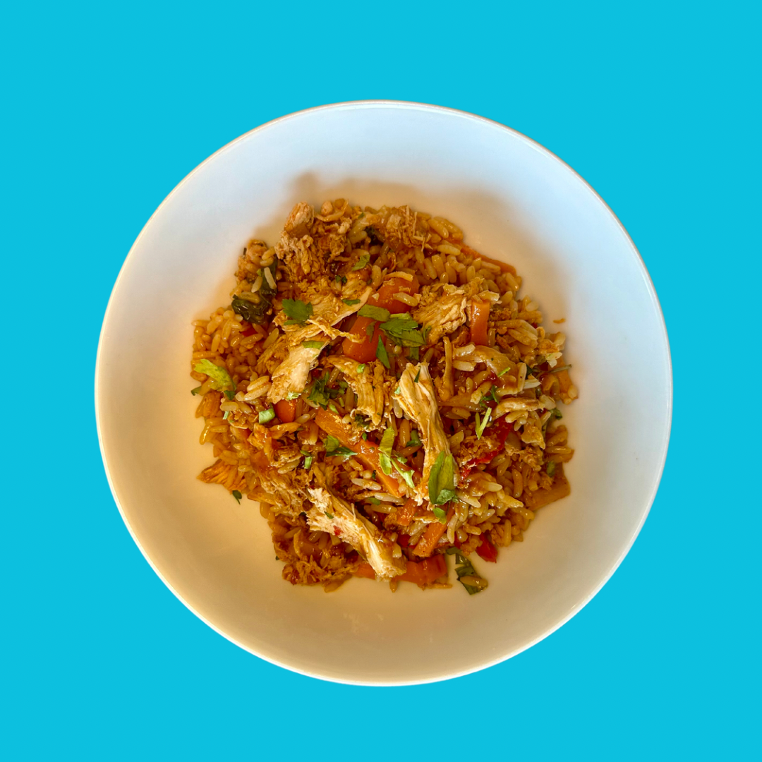 Mexican Chicken + Szechuan Rice